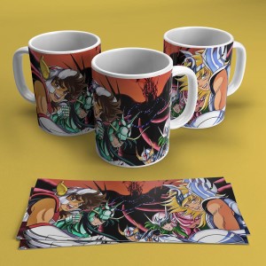 Caneca Cavaleiros Do Zodiaco- Mod.9